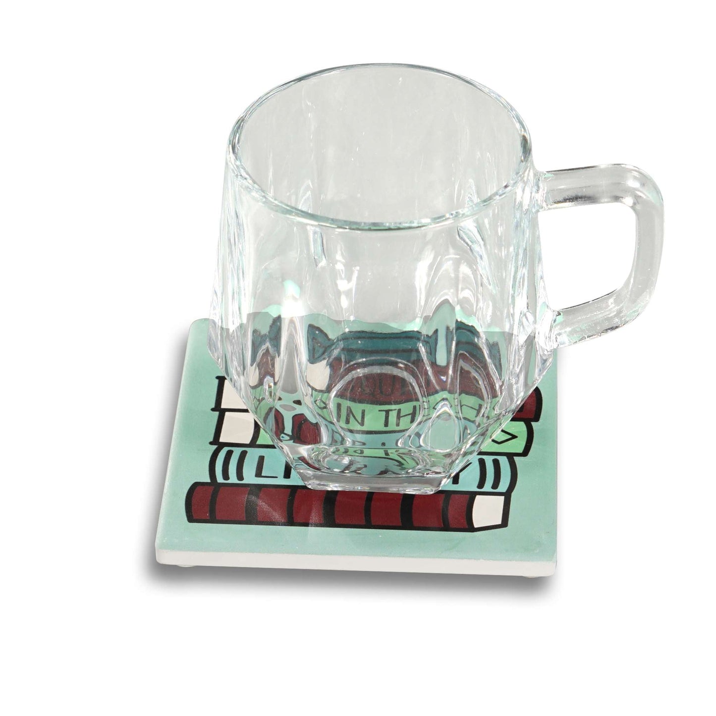 Sous-verre Pulteney Press Quiet the Library