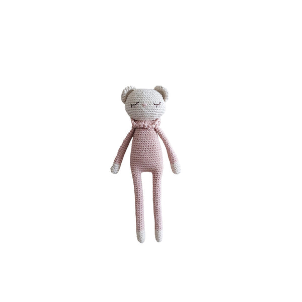 Doudou Tiffani l'Ourson Rose