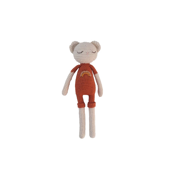 Doudou Timmi l'Ourson Terracotta
