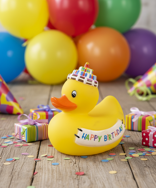 Pato de cumpleaños
