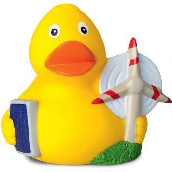 Pato de energía verde