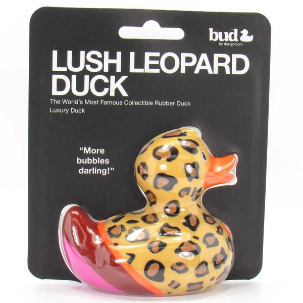 Pato leopardo exuberante