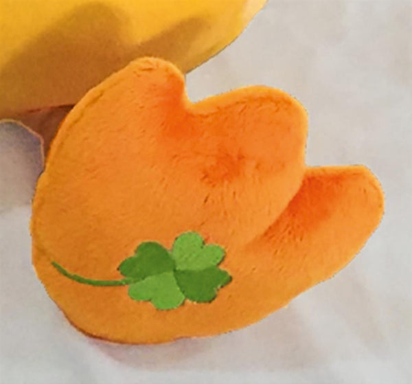 Piccola anatra di peluche