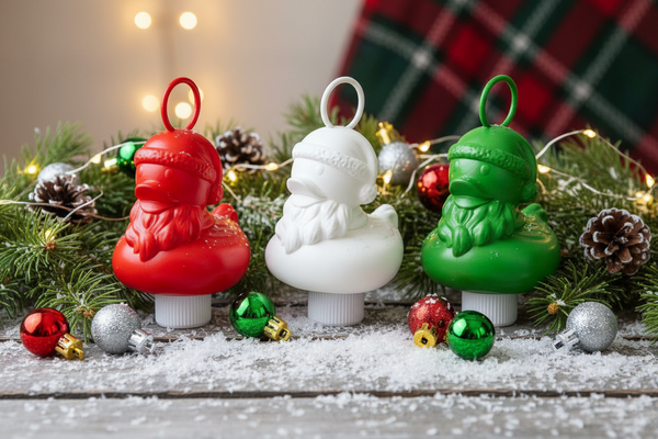 Anatra Babbo Natale Anatra per la pesca delle anatre