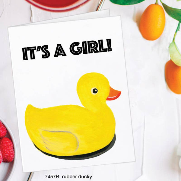 Annuncio di nascita di Duck Girl