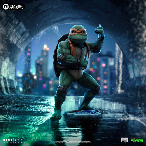 Statue Michelangelo - TMNT Movie - Art Scale 1/10 - Teenage Mutant Ninja Turtles