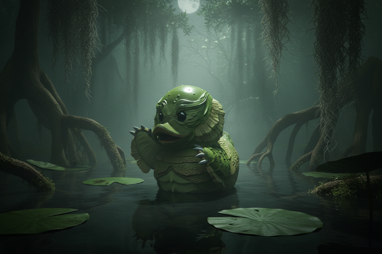 Pato, la criatura de la laguna negra (primera edición)