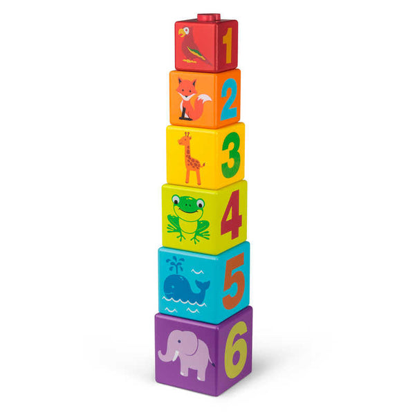 Cubi da costruzione impilabili