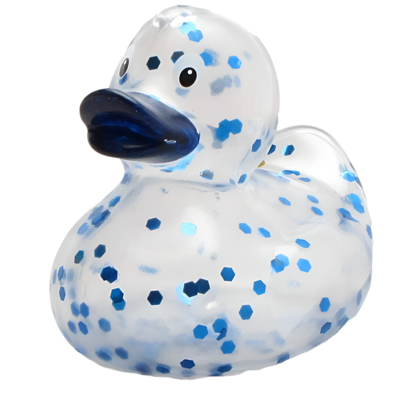 Canard Bleu à paillettes