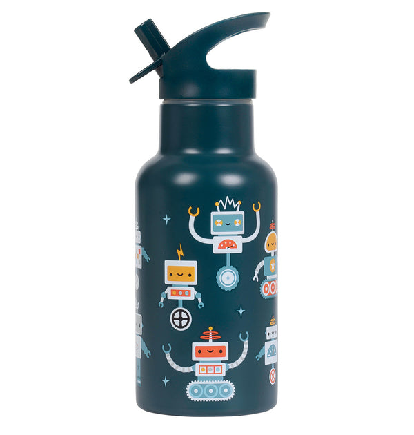 Gourde enfant en inox - Robots – A Little Lovely Company