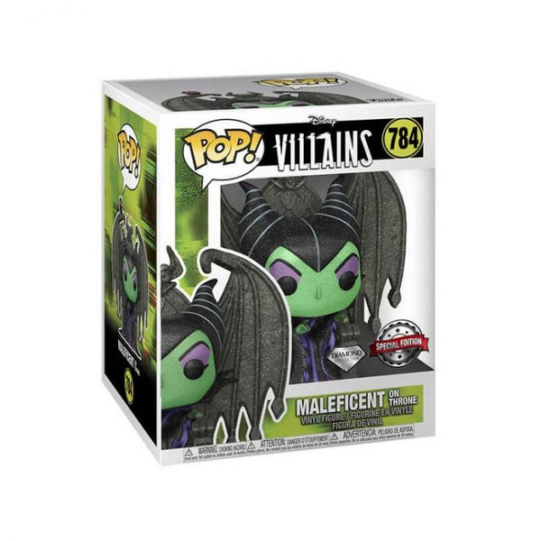 Funko Pop! Deluxe Maléfique sur Trône (Diamond) – Disney