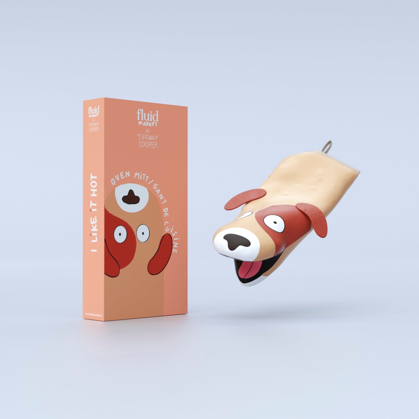 Gant de cuisine chien