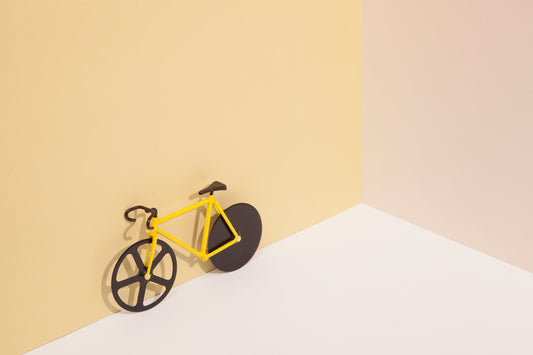 Bike de roleta de pizza The Fixie - Bumblebee