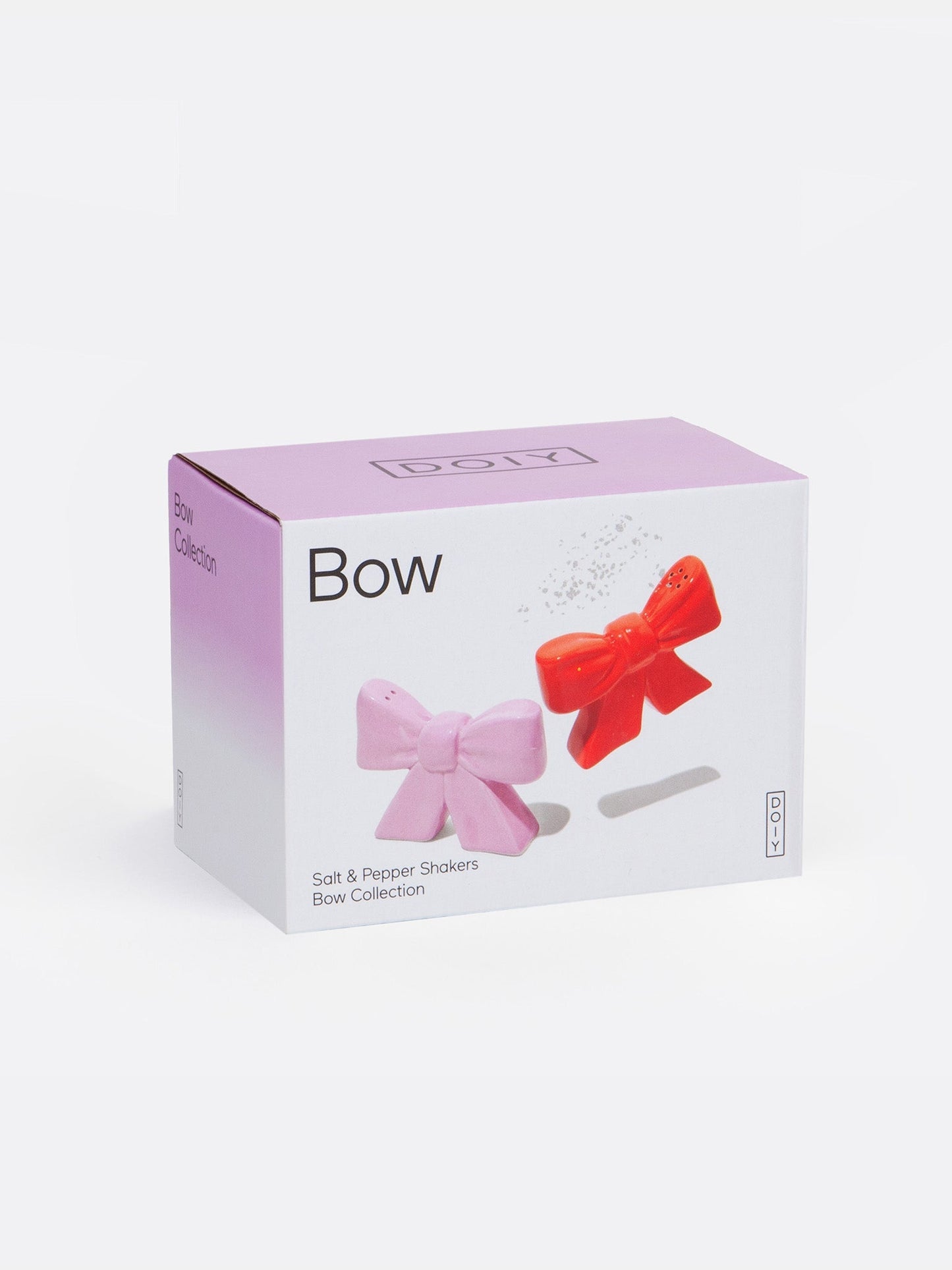 Bow Salt and Pepper Shakers