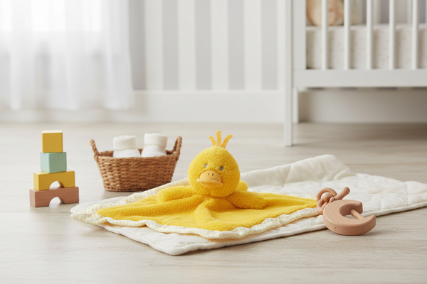 Doudou Canard Jaune