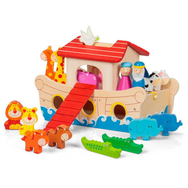 Set da gioco in legno dell'Arca di Noè