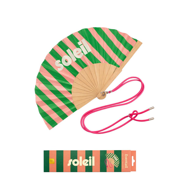 Eventail avec bandoulière – Soleil