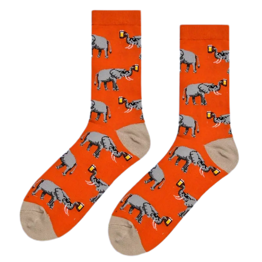 chaussettes elephants avec pintes mrcol