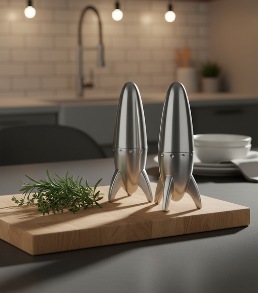 Pimenta de sal e foguete