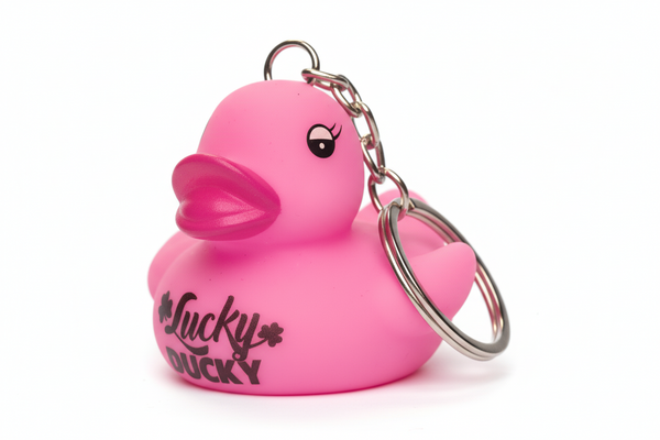 Portachiavi Lucky Ducky Pink Duck