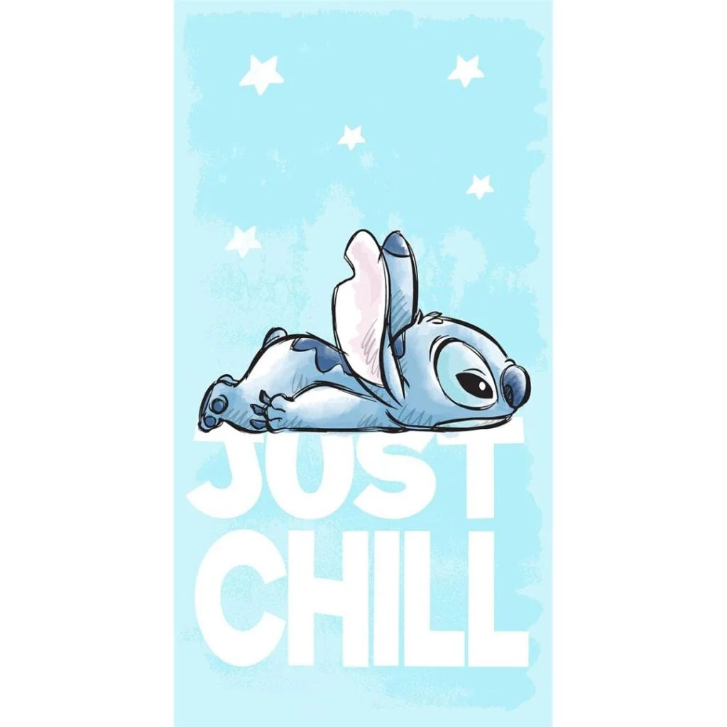 Lilo & Stitch Beach Towel - Stitch Just Chill