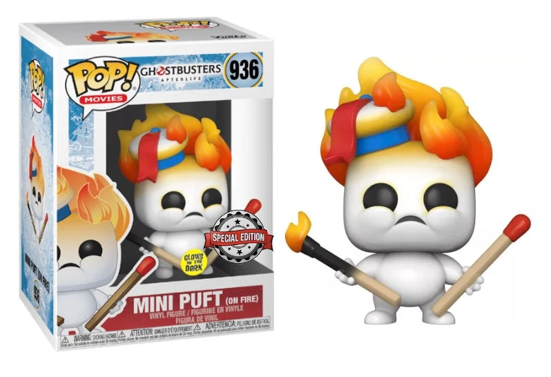 Mini Puft en llamas (GLOW) (SE)