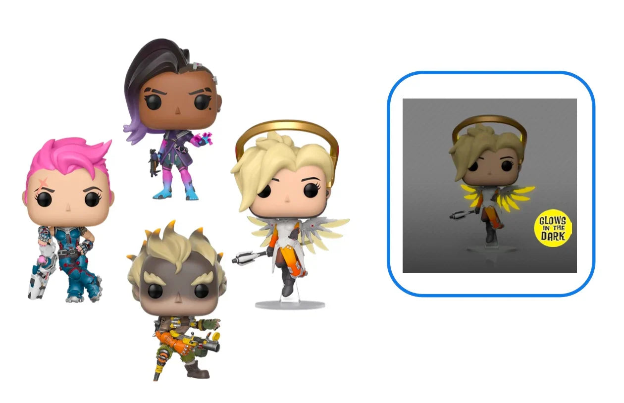 Pop! Overwatch Paquete de 4
