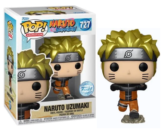 naruto pop n 727 naruto running metalic effect special edition
