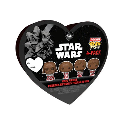 Funko Pocket Pop! Star Wars Saint Valentin 4-Pack