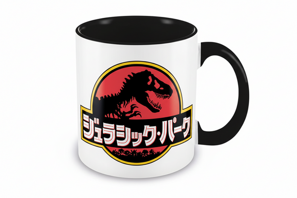 Mug Jurassic Park - Logo Japonais