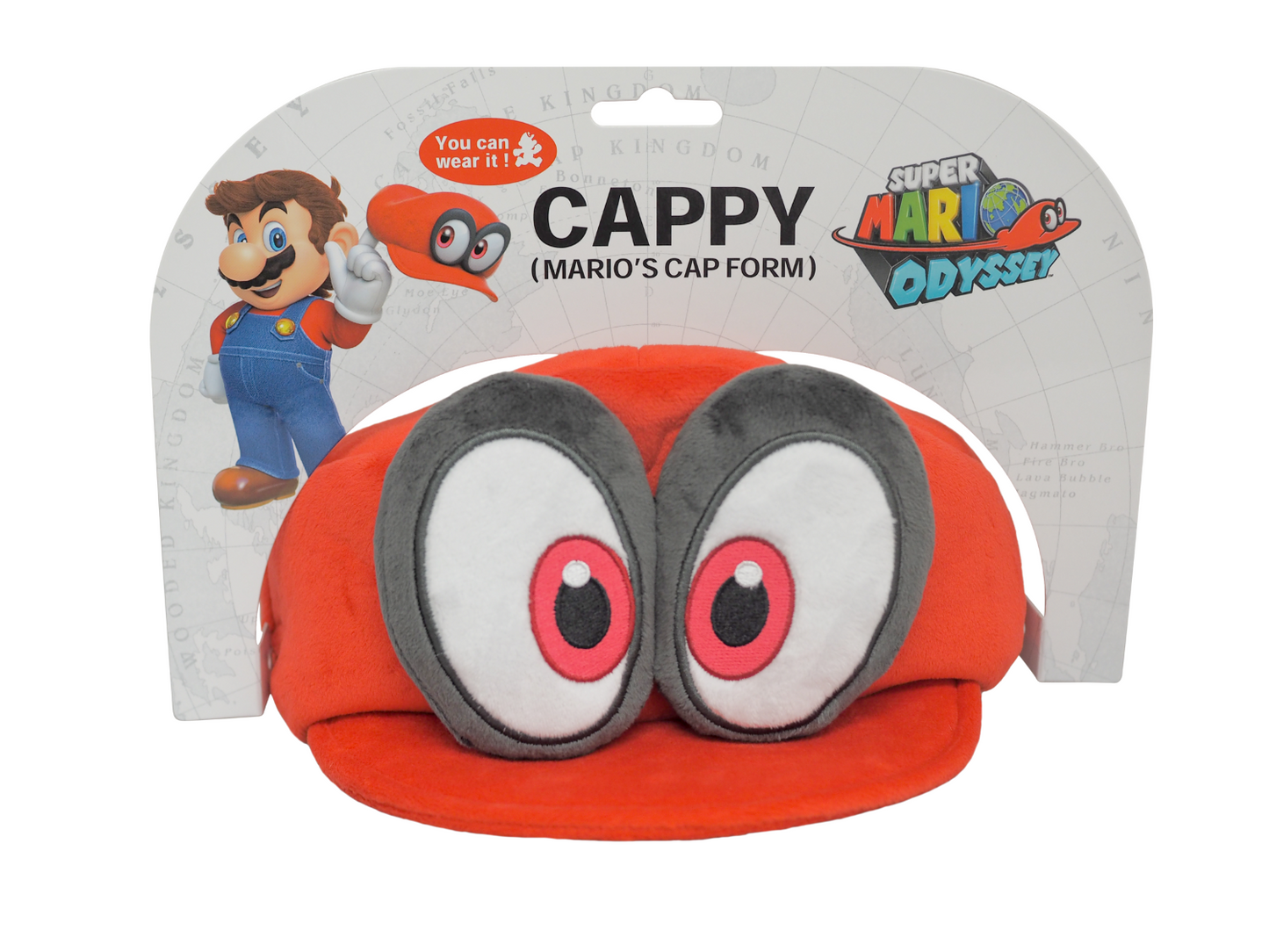 Super Mario Odyssey Plush - Mario Cap