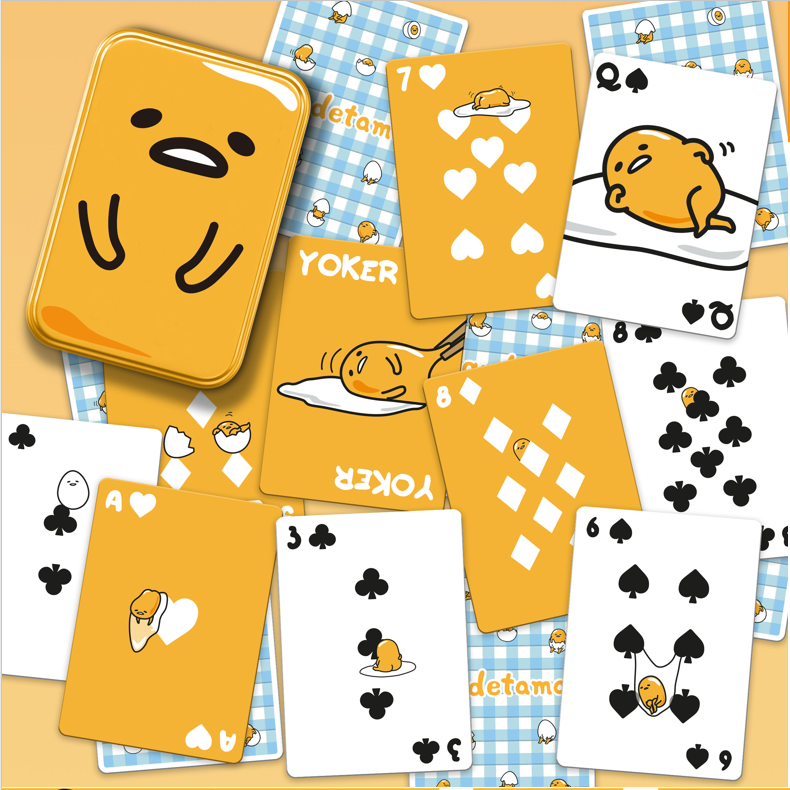 Baraja de cartas Gudetama - PEDIDO ANTICIPADO*