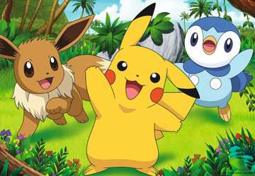 Rompecabezas de Pokémon: Pikachu y sus amigos
