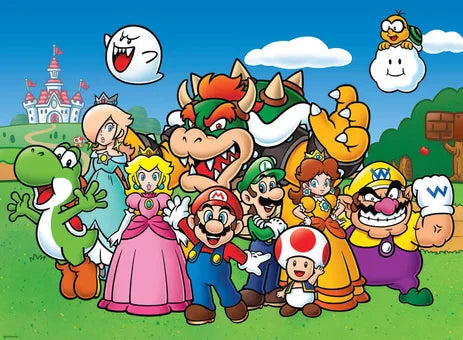Rompecabezas de Nintendo: diversión con Super Mario