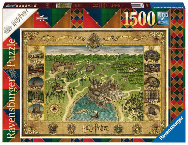 Rompecabezas de Harry Potter: Mapa de Hogwarts