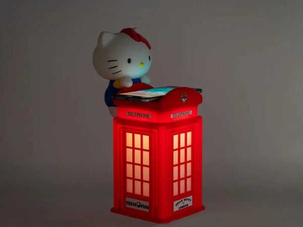 Hello Kitty Caricabatterie wireless e USB - Cabina telefonica