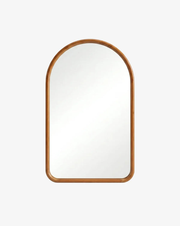 Espejo de pared arqueado madera - SYRA