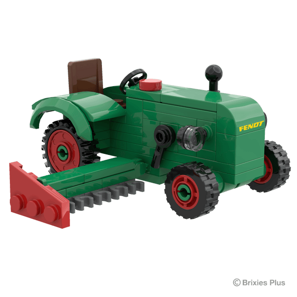 BRIXIES Plus Fendt Dieselross F28 (mit Mähbalken) Classic Club Collection