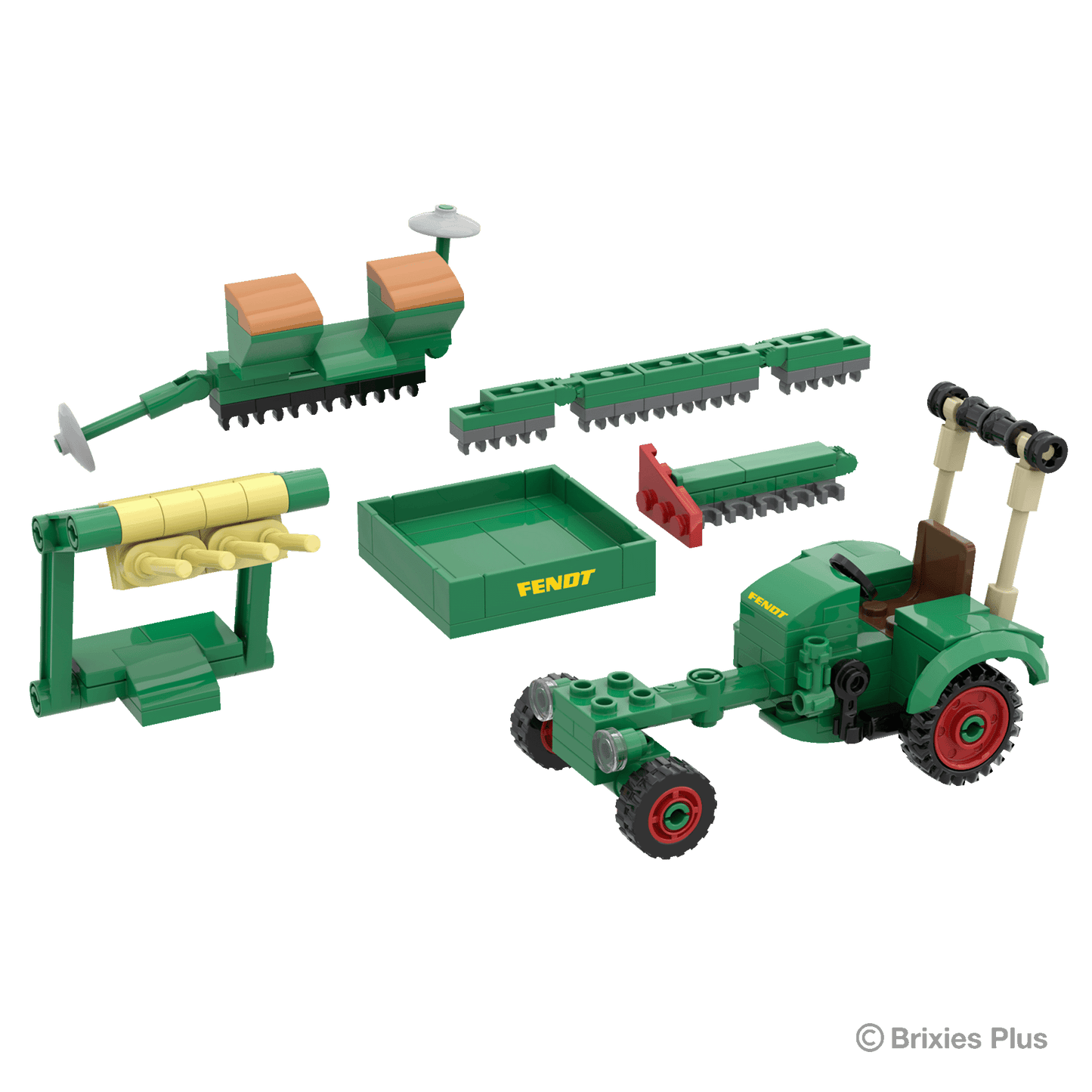 BRIXIES Plus Fendt GT + Zubehör Classic Club Collection