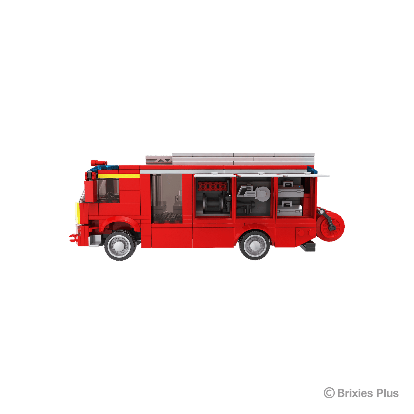 BRIXIES Plus Feuerwehr Löschfahrzeug / Fire engine