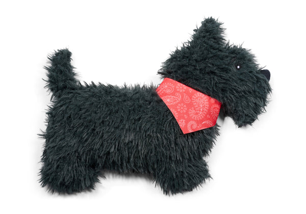 Heatable Huggable Fluffy Scottie
