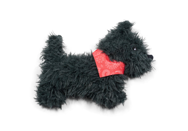 Heatable Pocket Pal Fluffy Scottie