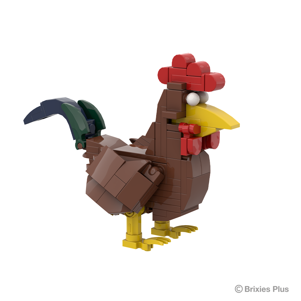 BRIXIES Plus Farmbuddies Hahn / Rooster
