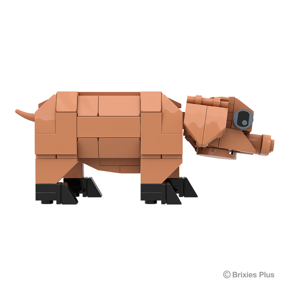 BRIXIES Plus Farmbuddies Schwein / Pig