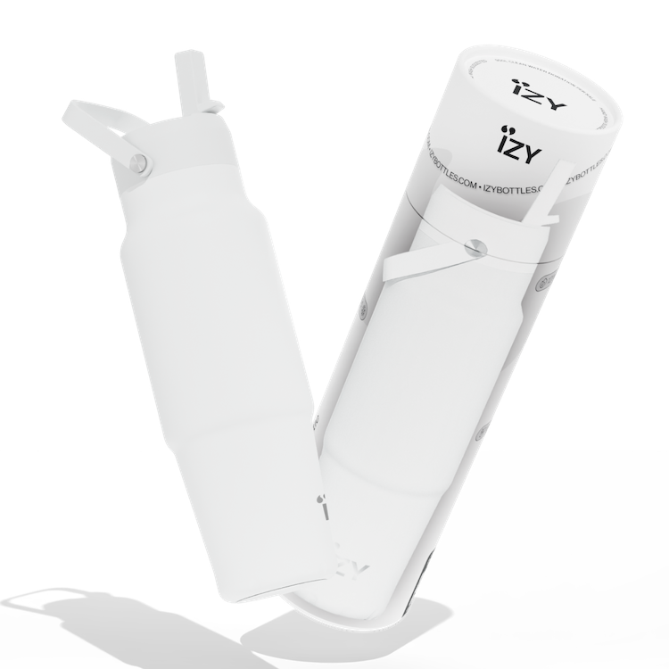 IZY Travel Bottle - White - 900ml