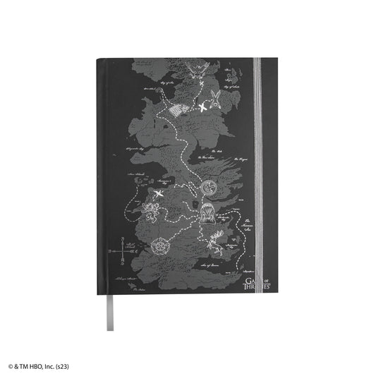 Carnet Westeros avec Carte incluse
