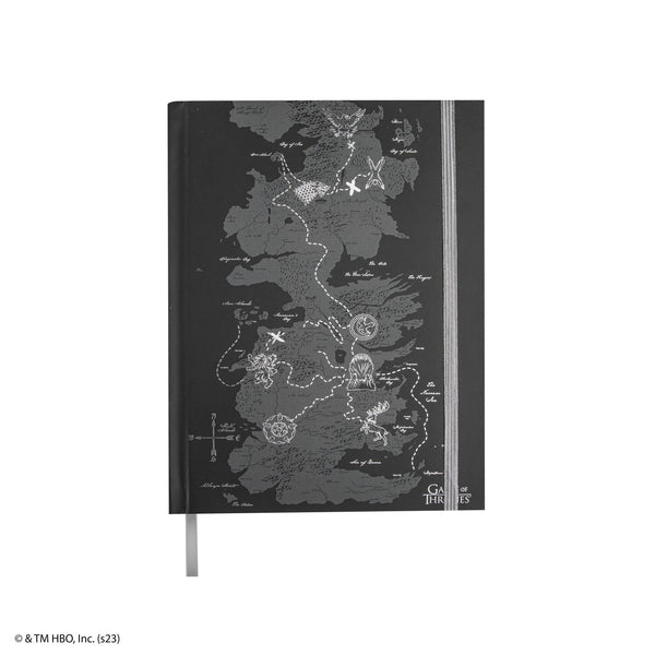 Carnet Westeros avec Carte incluse