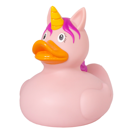 Xxl pato unicórnio rosa
