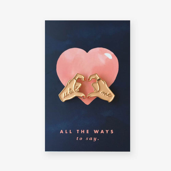 Hands of love - Pin's