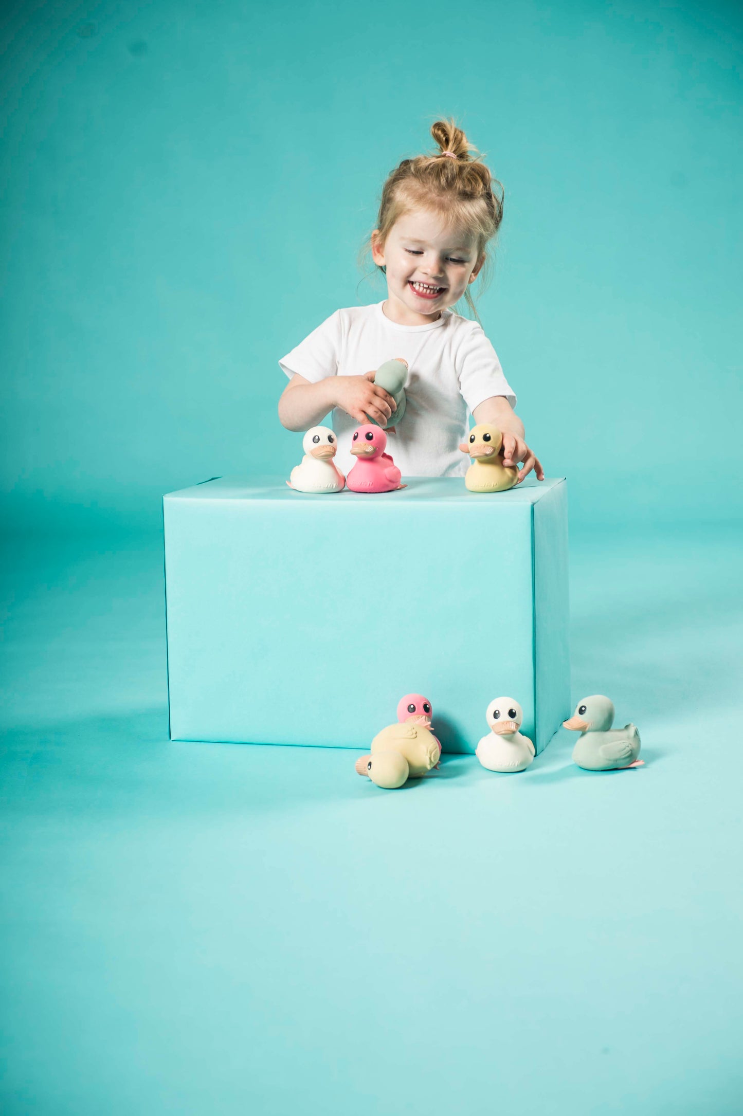 Família branca de pato Kawan